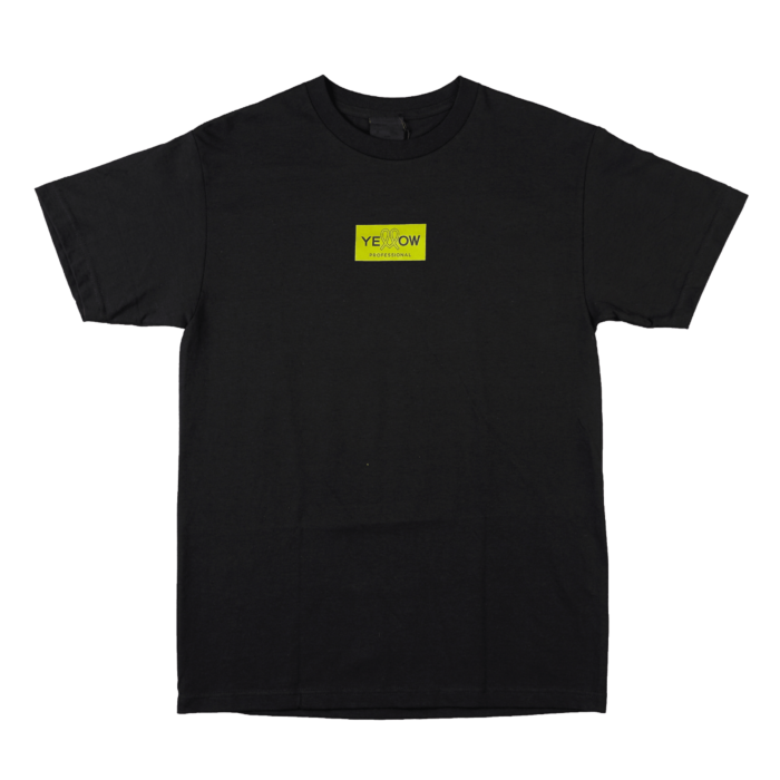 SALON-SHIRT YELLOW Man schwarz - vorn